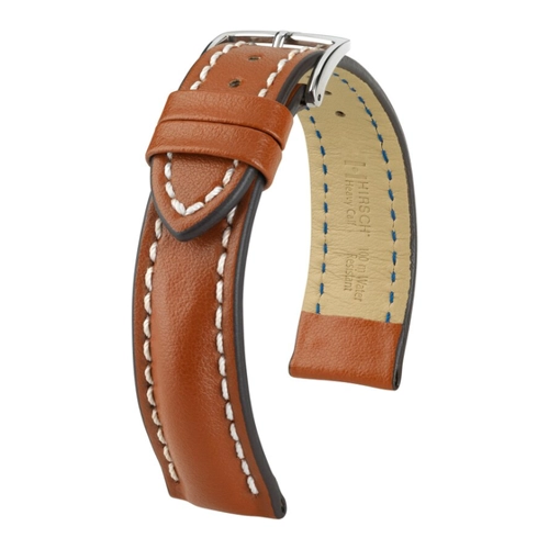Bild von HIRSCH Herren Uhrenarmband Kalbsleder Modell Heavy Calf