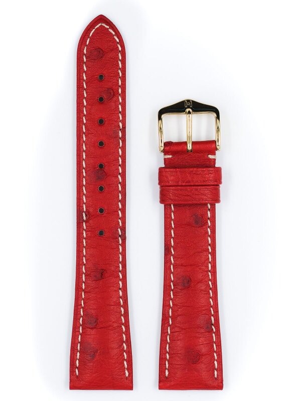 Bild von Massai Ostrich, rot, L, 19 mm
