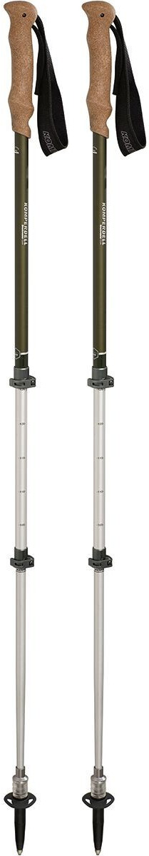 Bild von Komperdell Shockmaster Cork Powerlock Länge: verstellbar von 105-140cm grün/Silber