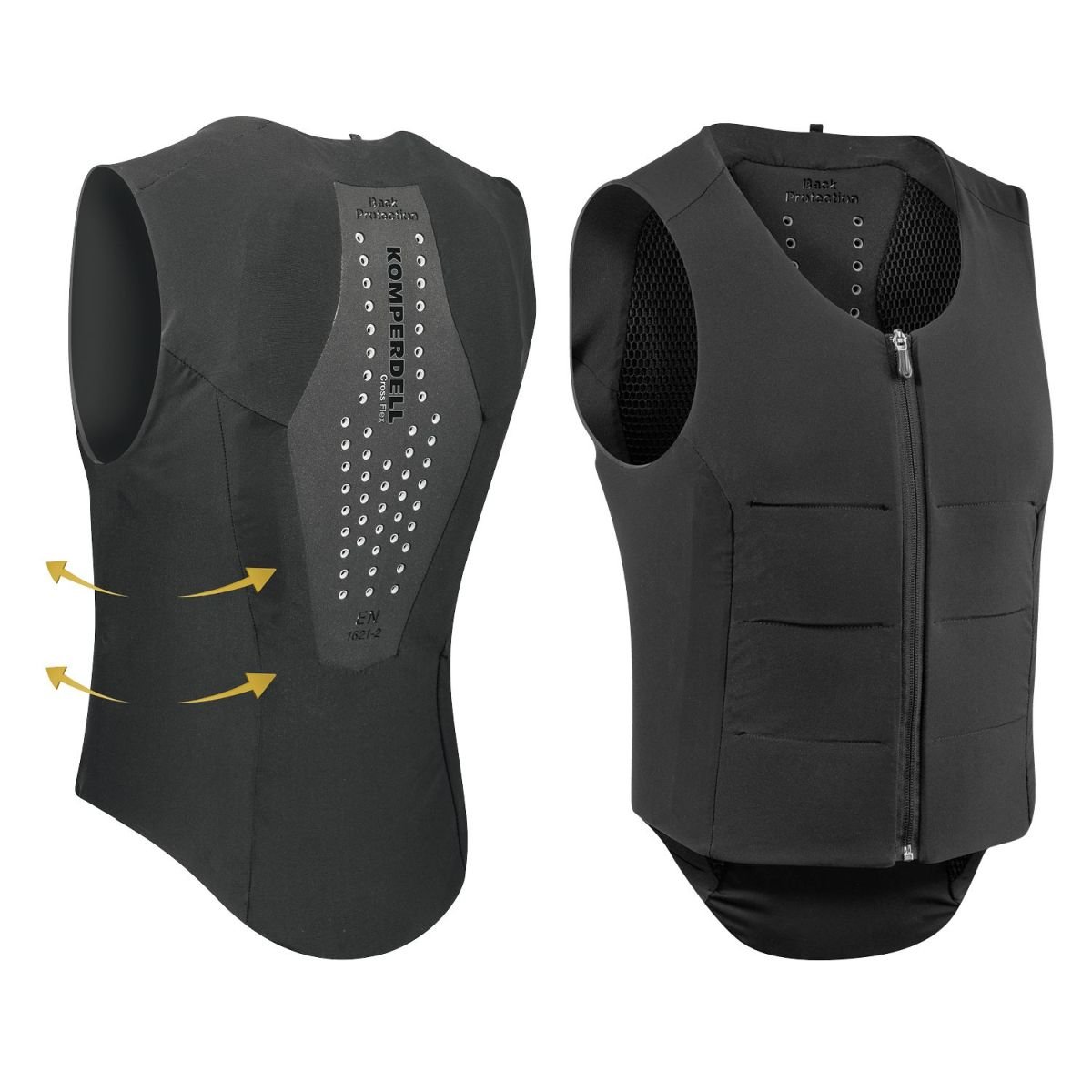 Bild von Komperdell Sicherheitsweste BALLISTIC FLEX FIT REGULAR schwarz XL