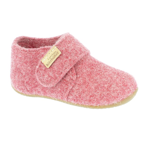 Bild von Living Kitzbühel - Babyklettschuh Filz - Hüttenschuhe Gr 21 rosa