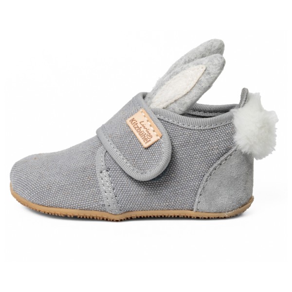 Bild von Living Kitzbühel - Kid's Babyklett Heinrich Hase - Hüttenschuhe Gr 22 grau