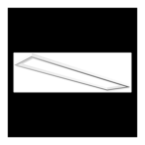 Bild von Isoled Einbaurahmen rechteckig für Panels 1200x300, verkehrsweiß