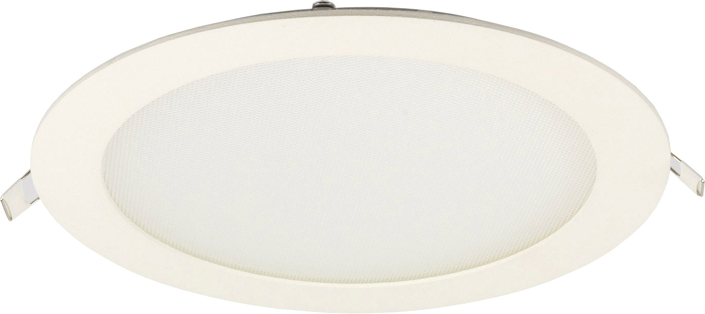 Bild von Isoled, Wandleuchte + Deckenleuchte, LED Downlight, 18W, rund, ultraflach, blendungsreduziert, weiß, neutralweiß, dimmbar CRI90