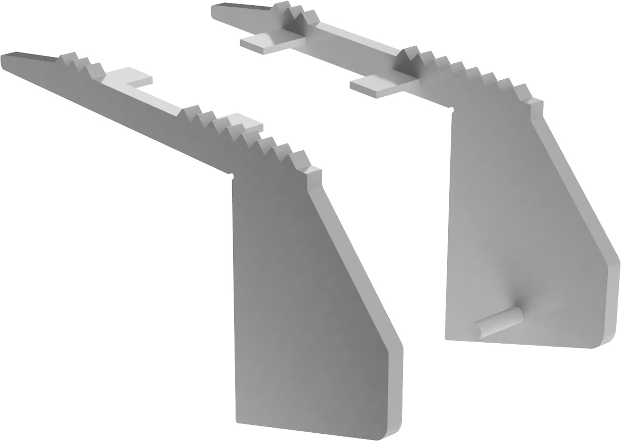 Bild von Isoled, Zubehör Beleuchtung, Endkappe EC222 Kunststoff für Profil STAIRS12, rechts, 1 STK