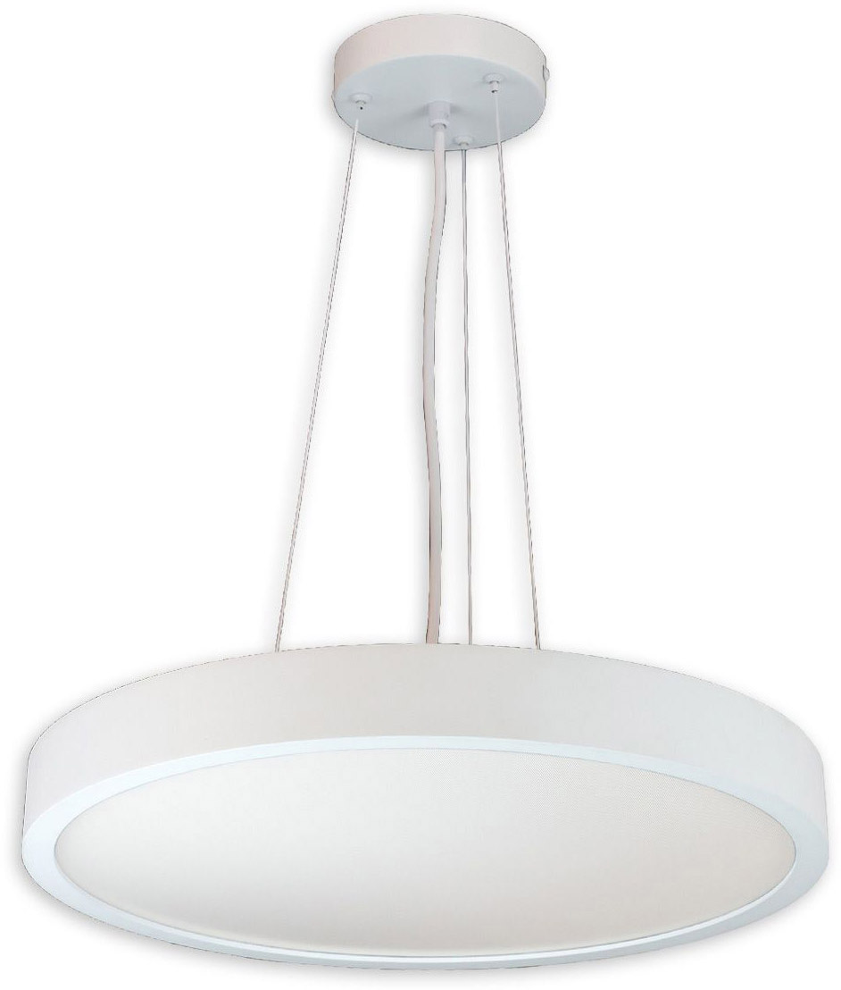 Bild von Isoled, Pendelleuchte, LED Hängeleuchte DN600, weiss, UGR<19 2H, 40W-50W, ColorSwitch 2700-3000-4000K, dimmbar