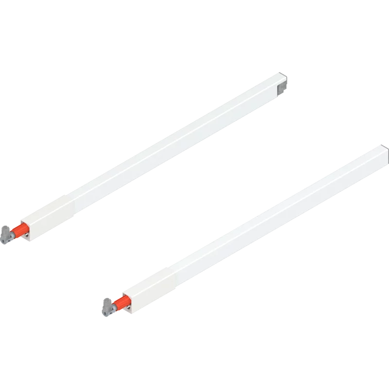 Bild von Blum TANDEMBOX Längsreling (oben), für Frontauszug, NL 500 mm, links/rechts, für TANDEMBOX intivo/antaro, für TANDEMBOX antaro, seidenweiss