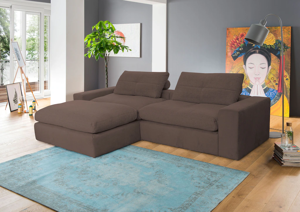 Bild von alina Ecksofa "Sandy", mit losen Sitz- und Rückenkissen