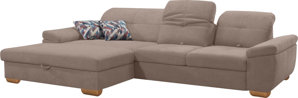 Bild von alina Ecksofa "Nadira", wahlweise mit Bettfunktion und Stauraum