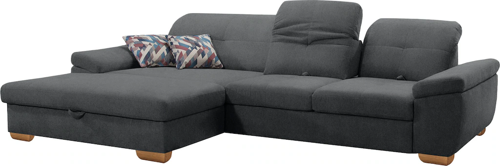 Bild von alina Ecksofa "Nadira", wahlweise mit Bettfunktion und Stauraum