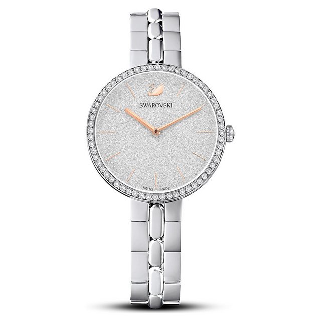 Bild von Swarovski Cosmopolitan Uhr, Metallarmband, Silberfarben, Edelstahl