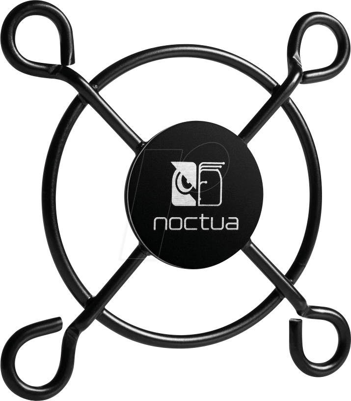 Bild von Noctua NA-FG1-4 Sx2 Lüftergitter, 40 mm - schwarz, PC Lüfter Zubehör, Schwarz