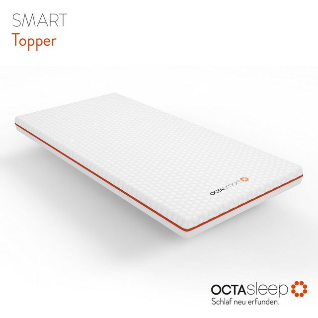 Bild von OCTAsleep, Topper Octasleep Smart, 7 cm hoch, Kaltschaum, Komfortschaum, Viscoschaum, OCTAspring® Aerospace Technologie