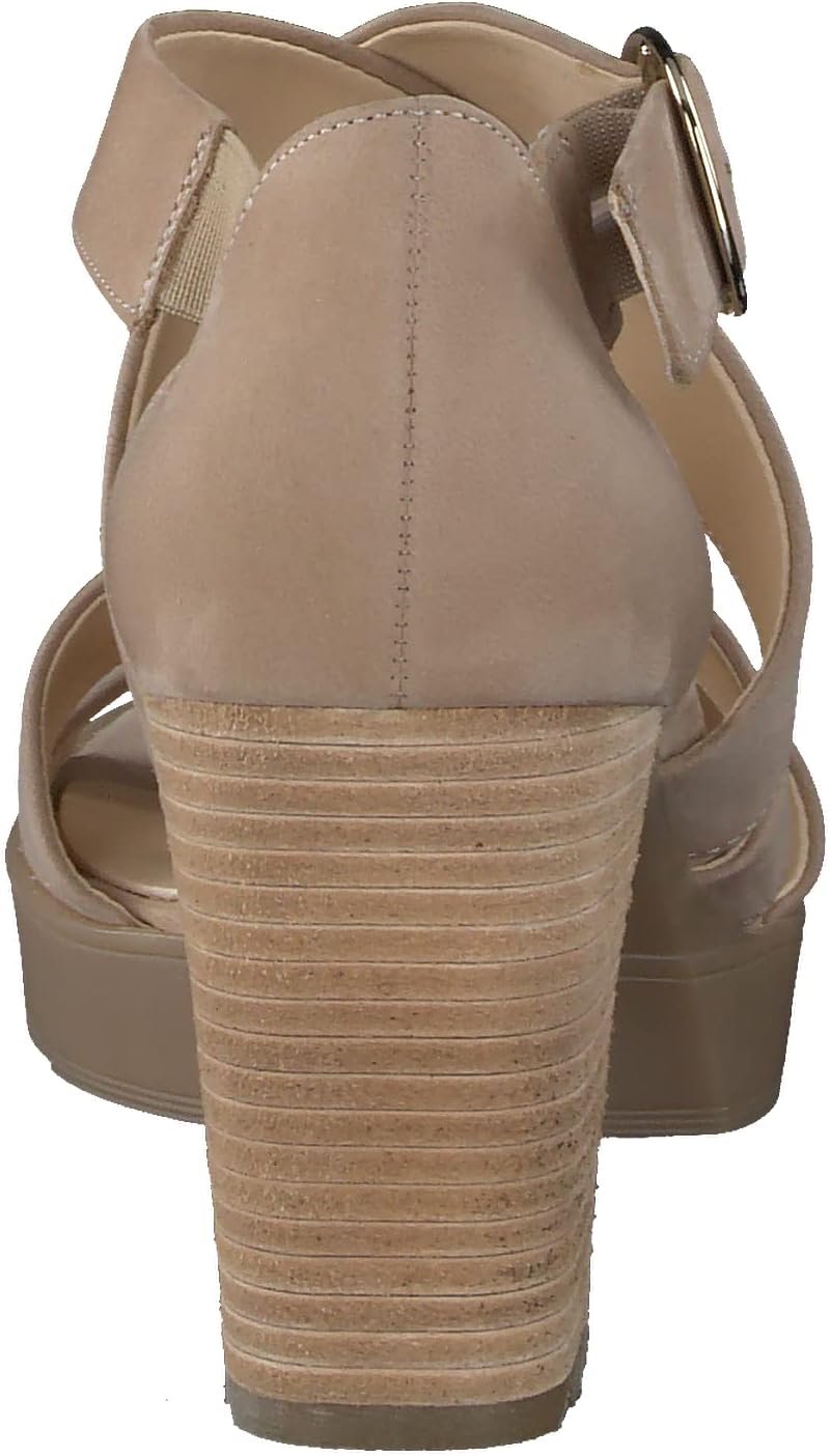Bild von Paul Green Damen Plateau-Sandalette, Frauen Sandaletten,Strandschuhe,high Heels,Stilettos,offene Absatzschuhe,hoher Absatz,Schwarz (Black),37.5 EU / 4.5 UK