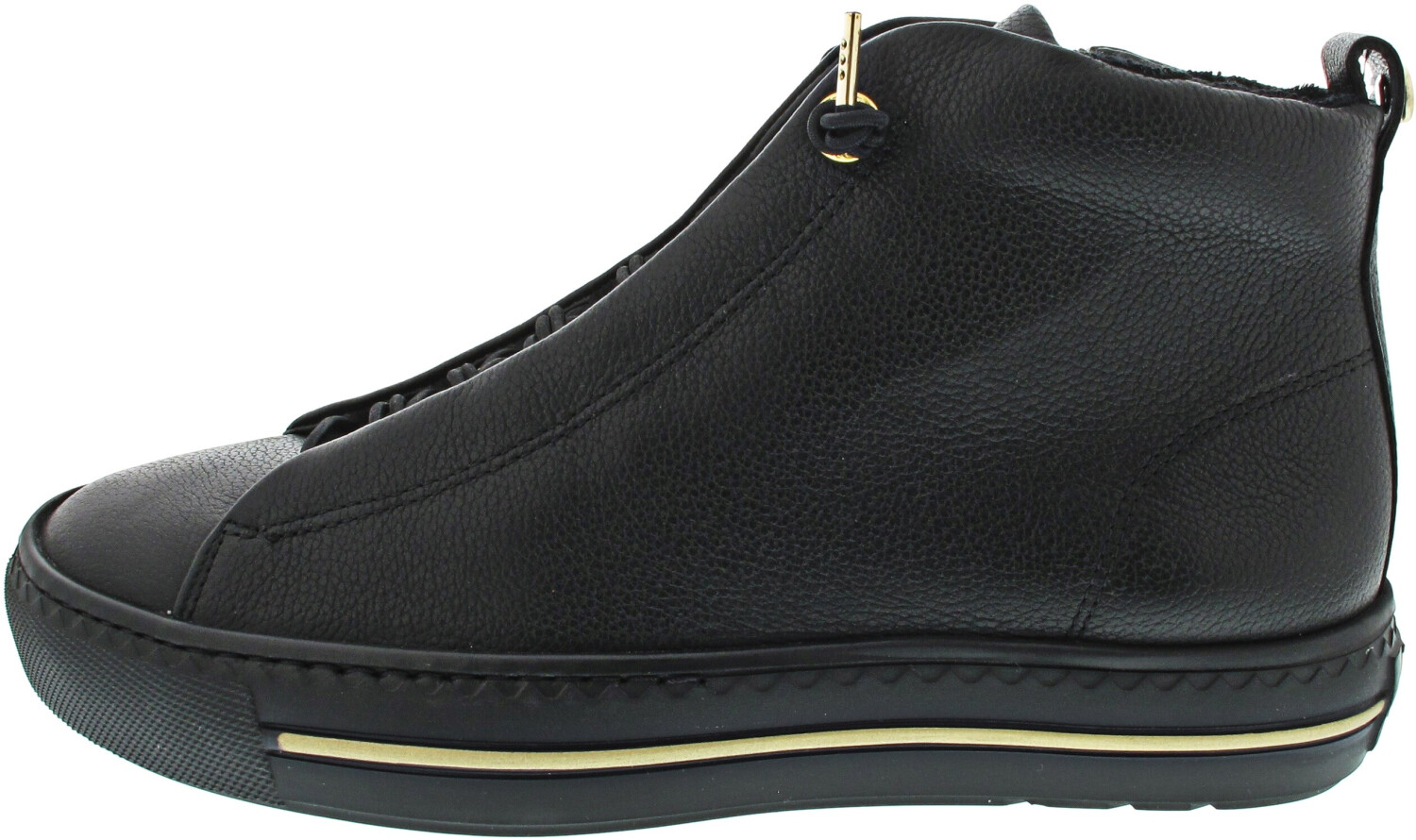 Bild von Paul Green Damen Hightop-Pauls, Frauen High-Top Sneaker,mid Cut,Halbschuhe,straßenschuhe,Strassenschuhe,Sportschuhe,Schwarz (Black),37.5 EU / 4.5 UK