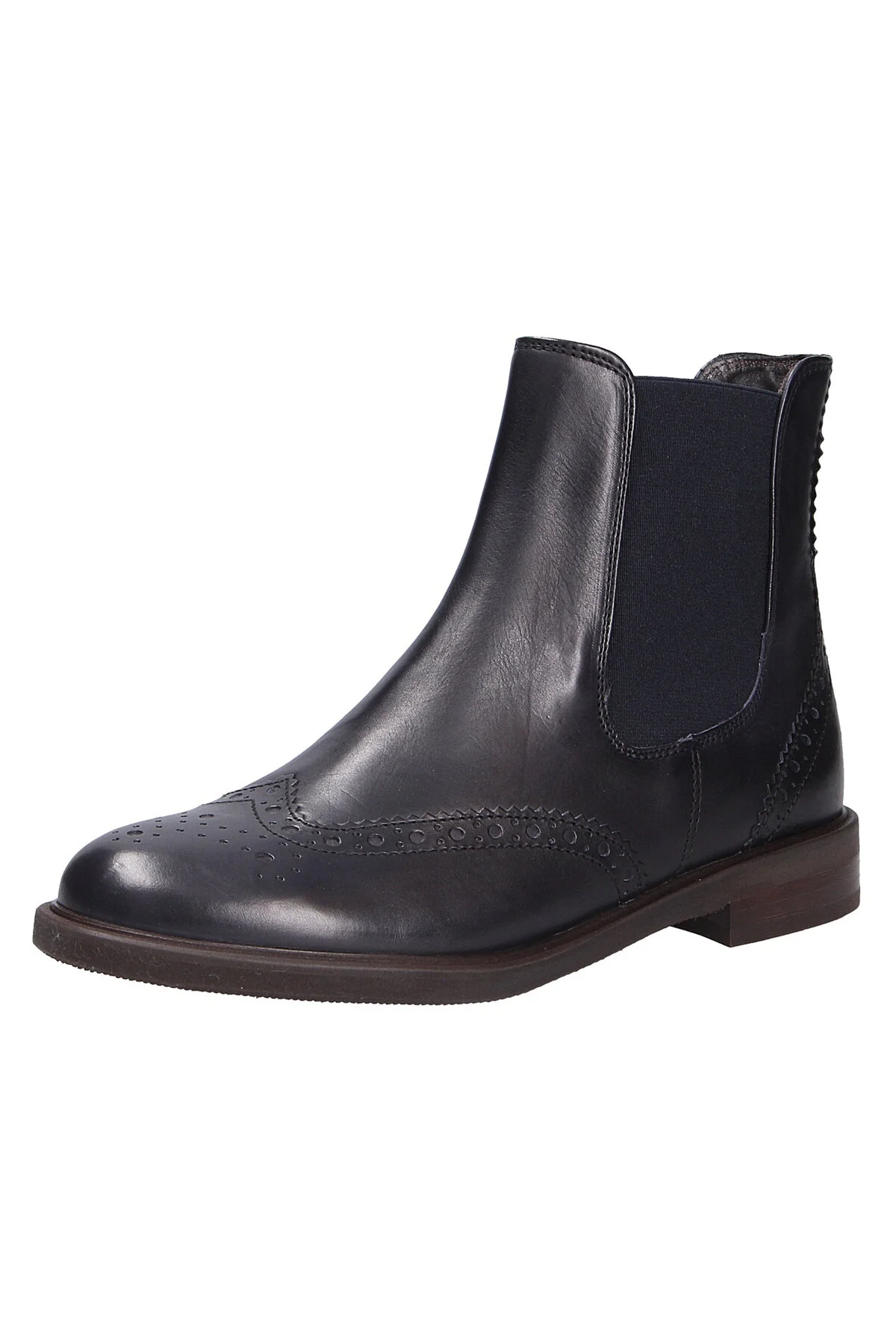 Bild von Paul Green Damen Chelsea-Stiefelette, Frauen Chelsea Boots,Schlupfstiefel,Stiefel,Bootee,Booties,halbstiefel,Kurzstiefel,Blau (Ocean),39 EU / 6 UK