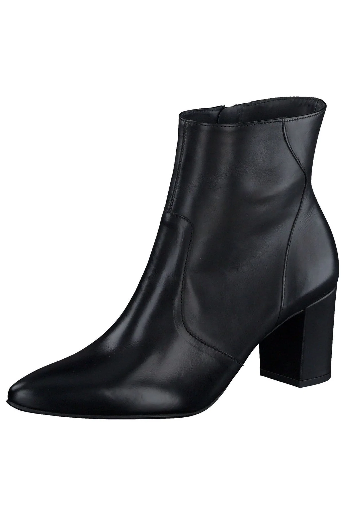 Bild von Paul Green Stiefelette Schwarz Blockabsatz für Damen - 35,5