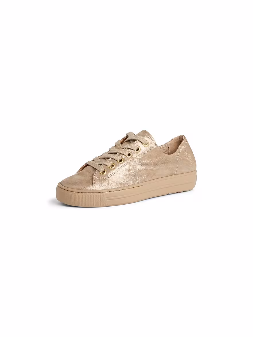 Bild von Paul Green Sneaker 4704-816 Rauleder beige Damen