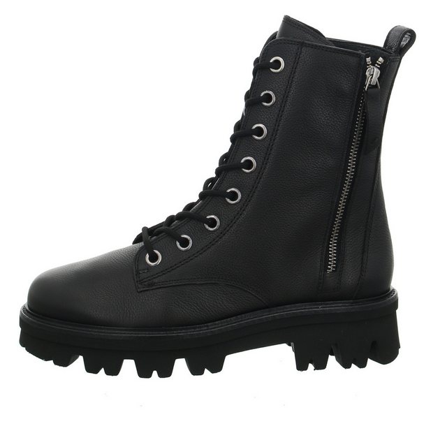 Bild von paul green Schnürstiefeletten, Zuglasche, Leder, für Damen, schwarz, 40