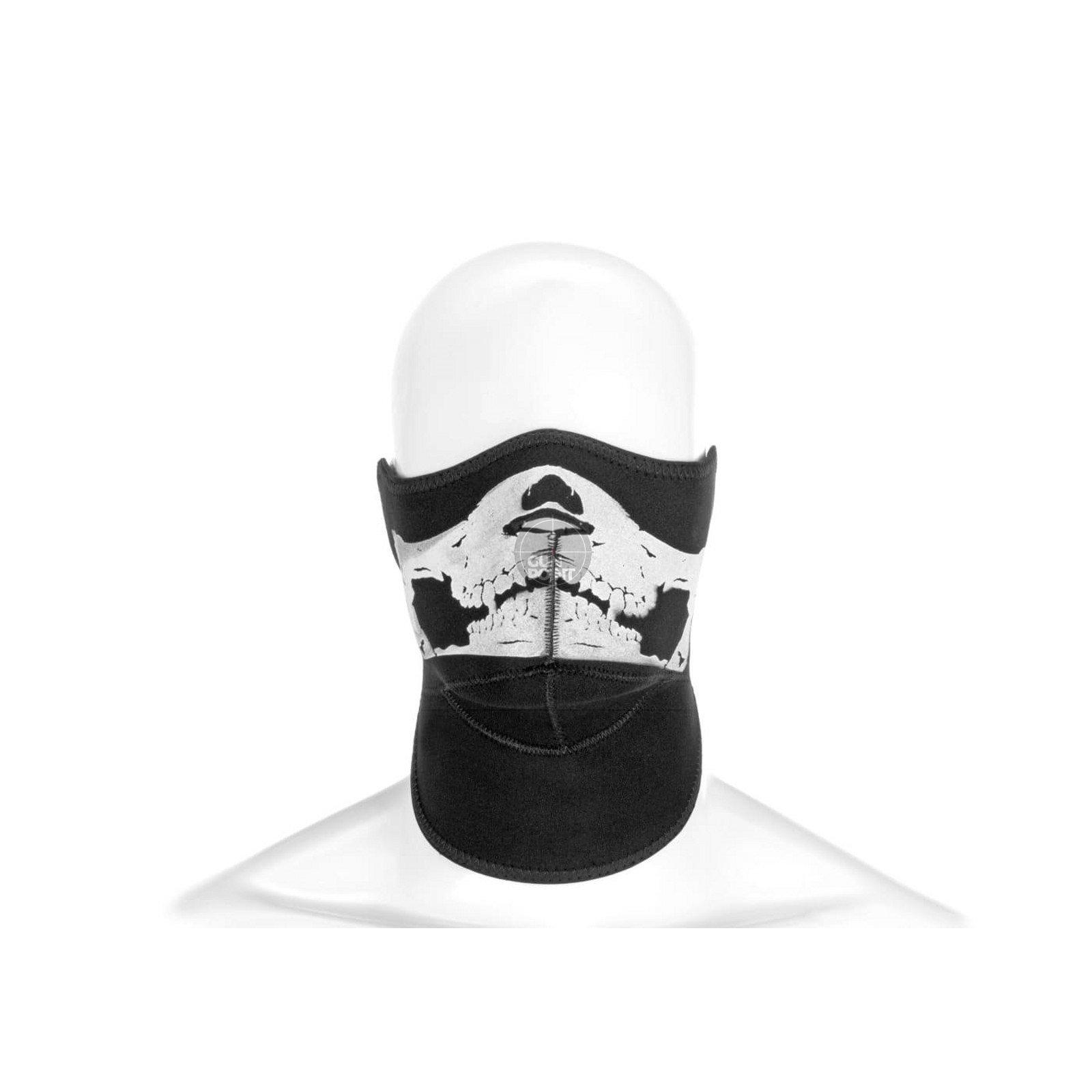 Bild von Invader Gear Death Head Neoprene Face Protector-Schwarz