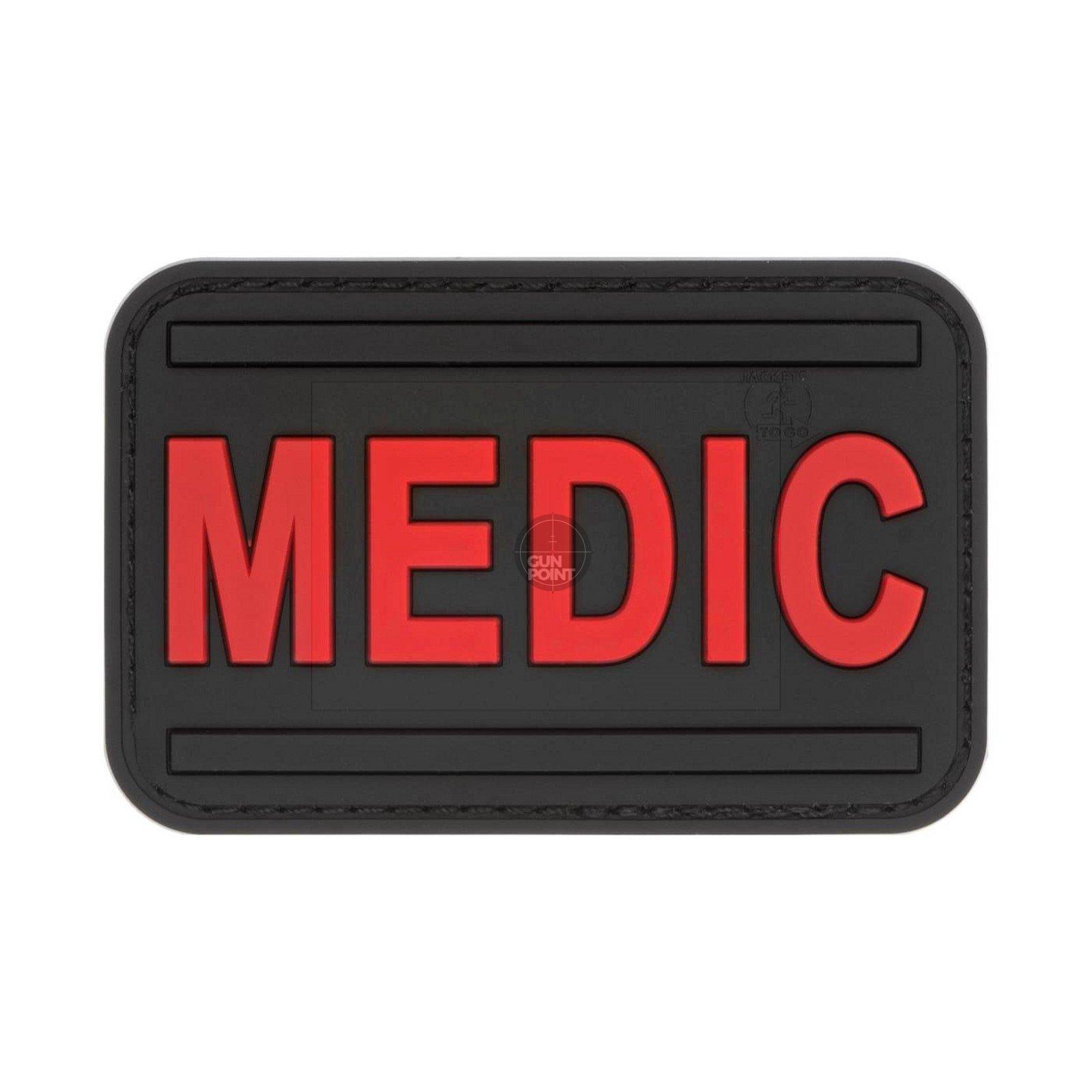 Bild von JTG Medic Rubber Patch-Blackmedic