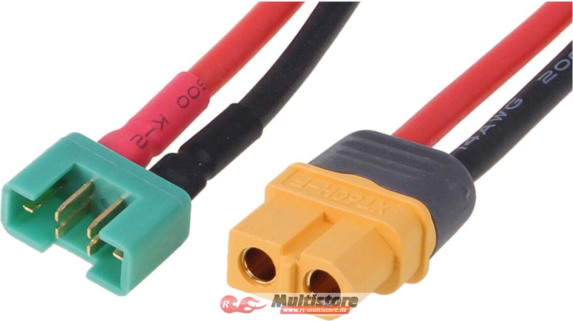 Bild von Robbe Modellsport Ladekabel für ISDT/SKYRC MPX Stecker Ladegerätseite = XT-60 Buchse,500MM, 14AWG 1Stk. / 46185