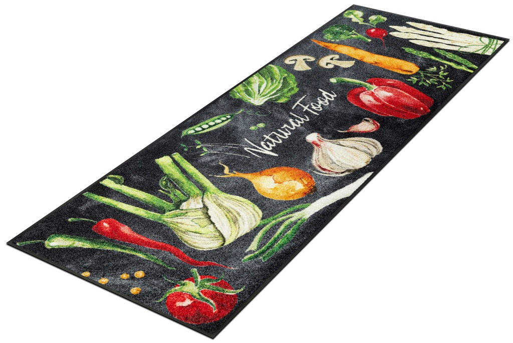 Bild von wash+dry by Kleen-Tex Läufer "Natural Food", rechteckig, 7 mm Höhe