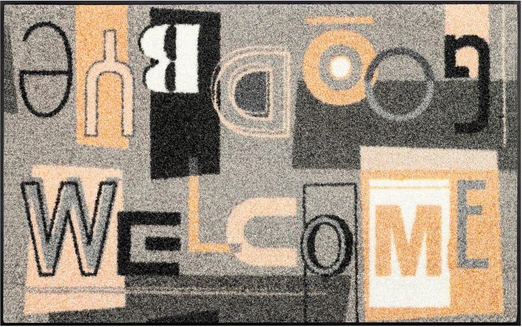 Bild von wash+dry by Kleen-Tex Teppich »Welcome Goodbye«, rechteckig