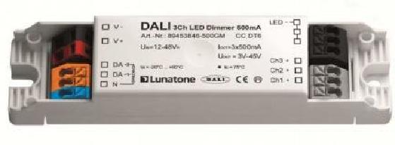 Bild von Lunatone LED-Dimmer DALI 3Ch CC 350mA GM - 89453846-350GM