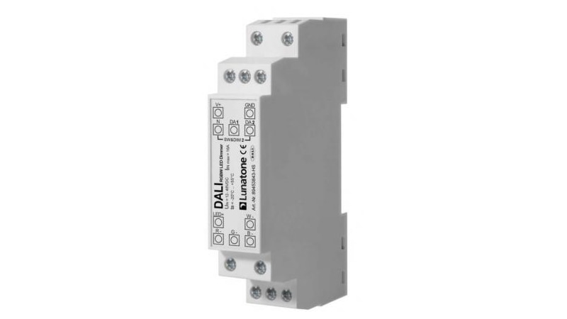 Bild von Lunatone LED-Dimmer DALI RGBW CV 16A Hutschiene - 89453843-HS