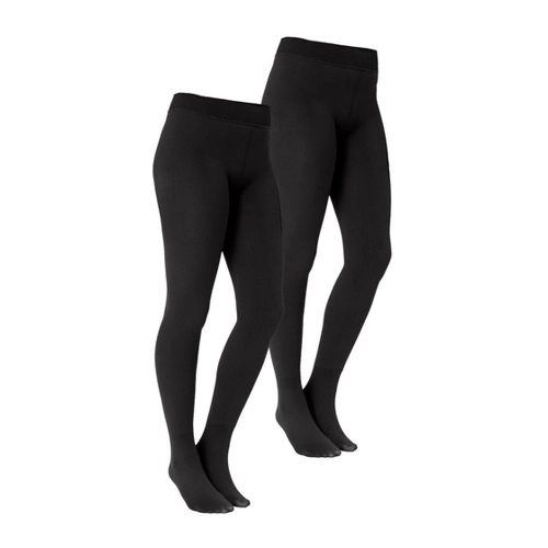 Bild von Belmina Thermo-Fleece-Strumpfhosen im 2er Pack