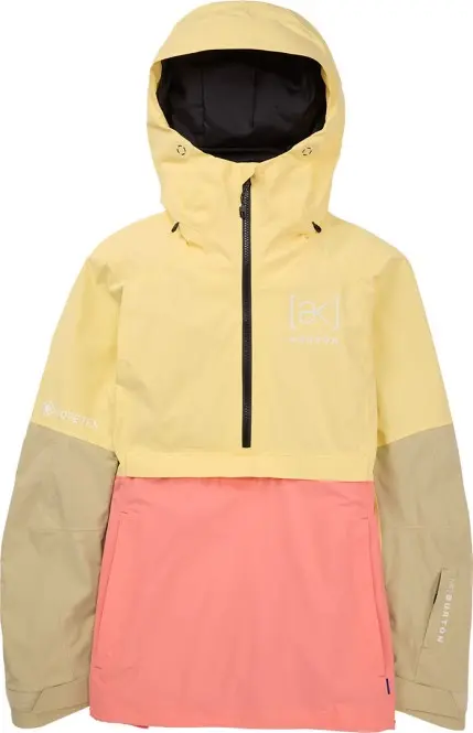 Bild von BURTON AK GORE TEX KIMMY ANORAK Jacke 2024 buttermilk/reef pink/mushroom - XS