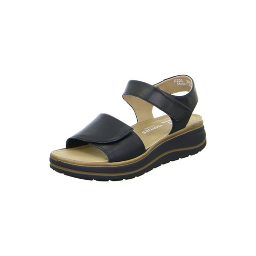 Bild von Hartjes Woogie - Damen Schuhe Sandalette Glattleder schwarz