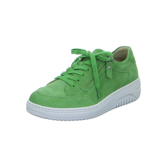 Bild von Hartjes Soul - Damen Schuhe Schnürschuh Sneaker Nubuk grün