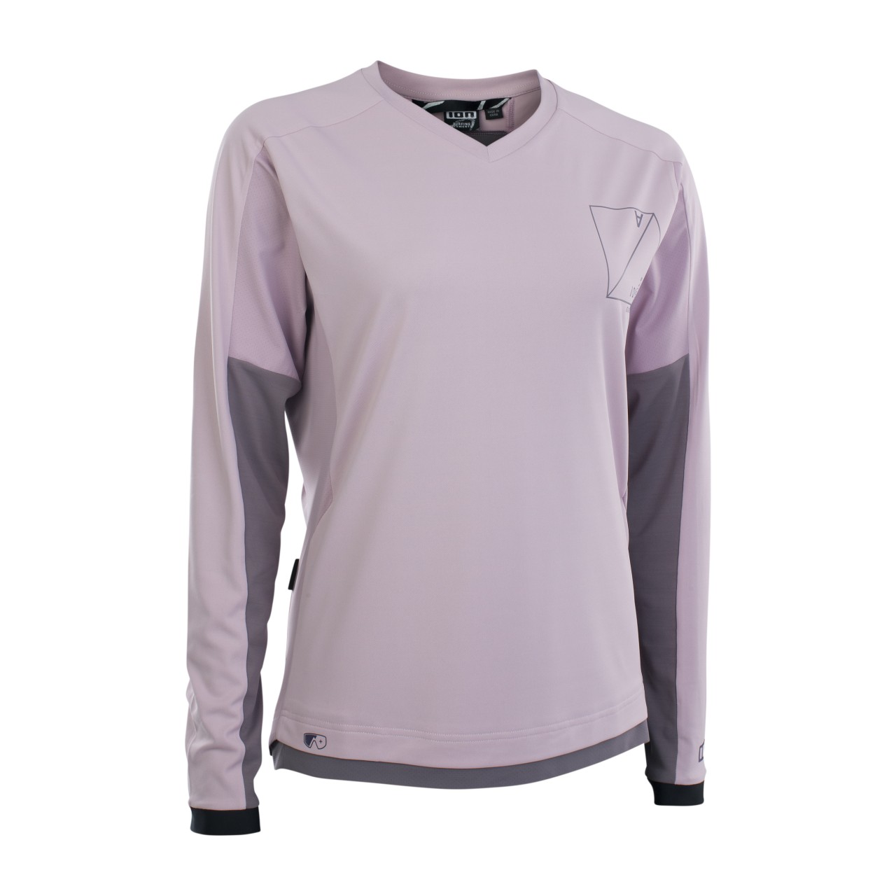 Bild von Ion Traze Amp AFT Damen Fahrrad Trikot lang lila 2023 S (36)