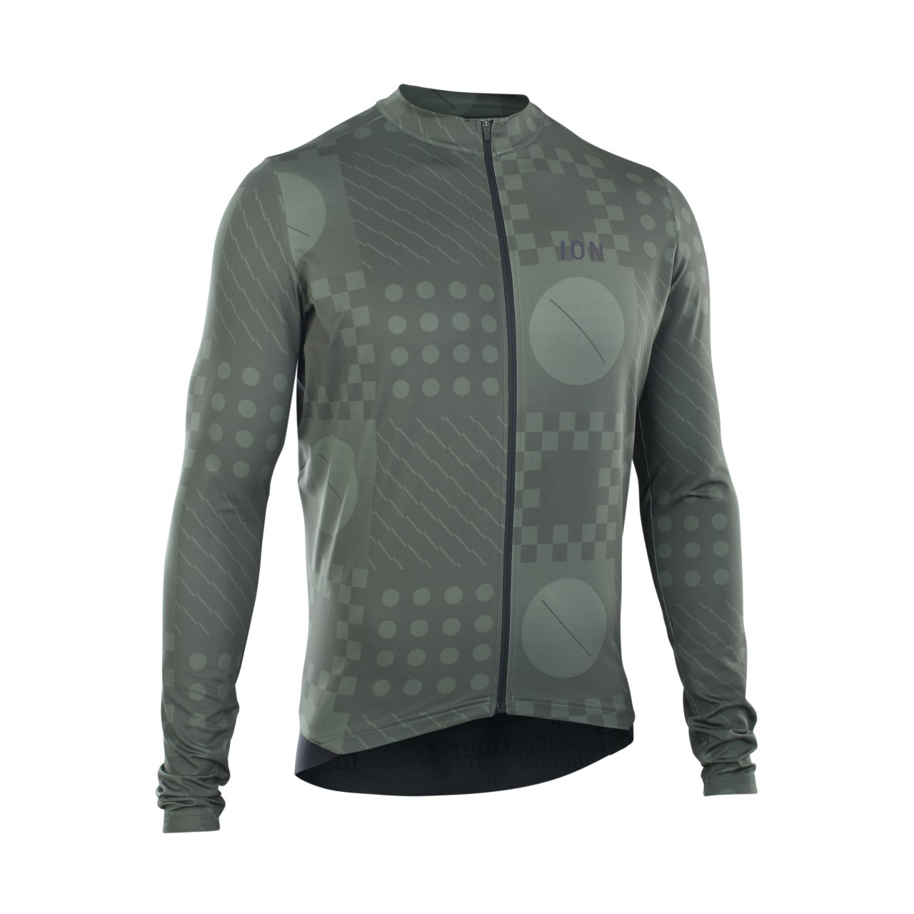 Bild von Ion VNTR Amp Fahrrad Trikot lang forest grün 2023 XL (54)