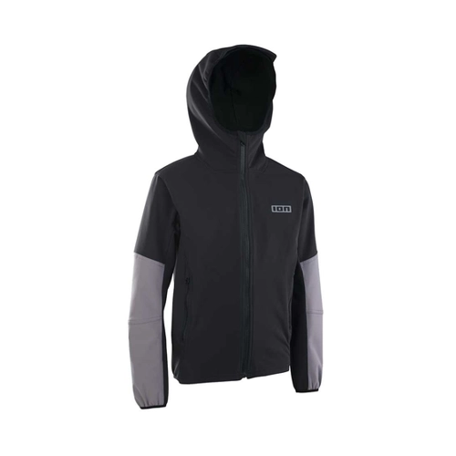 Bild von Ion Shelter 2L Softshell Kinder Fahrrad Windjacke - Schwarz 2024