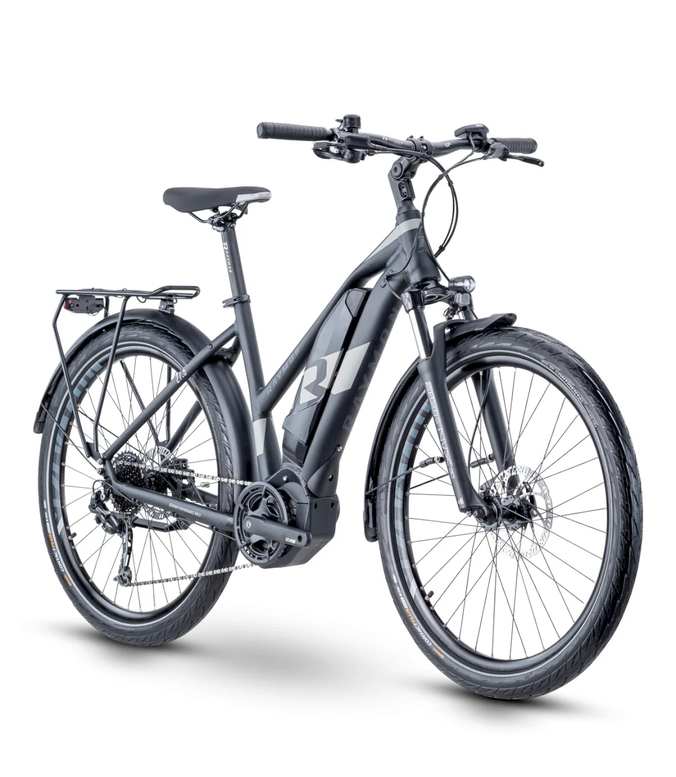 Bild von R Raymon TourRay E 3.0 Trapez black / grey matt 56 cm (27,5") - L 2024