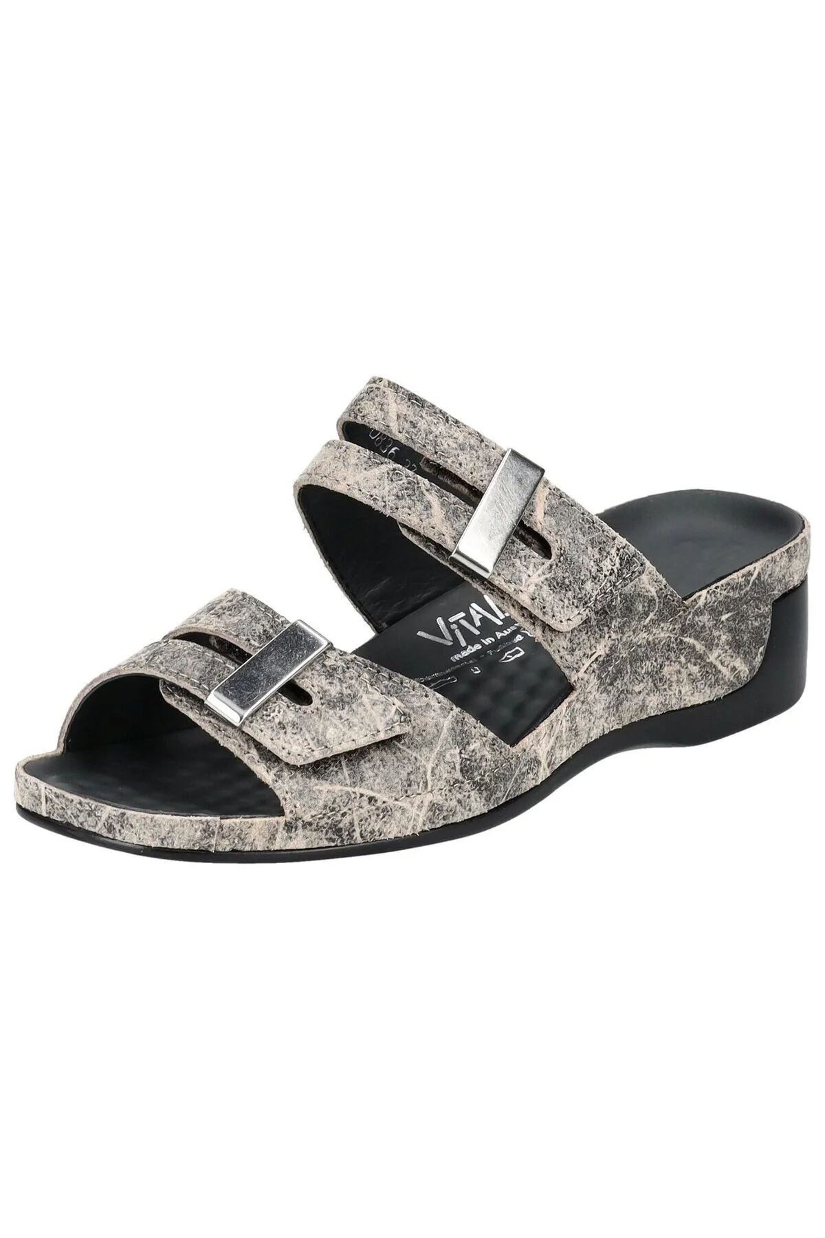 Bild von Vital Hausschuh Beige Keilabsatz für Damen - 37
