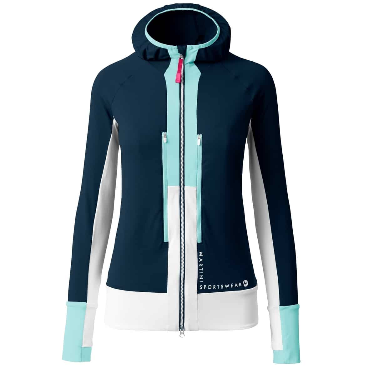 Bild von Martini Hillclimb Midlayer Jacke W Damen (Dunkelblau XL) Kunstfaserjacken