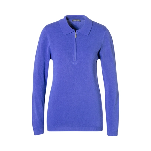 Bild von Zip-Pullover „Cashmerelike“