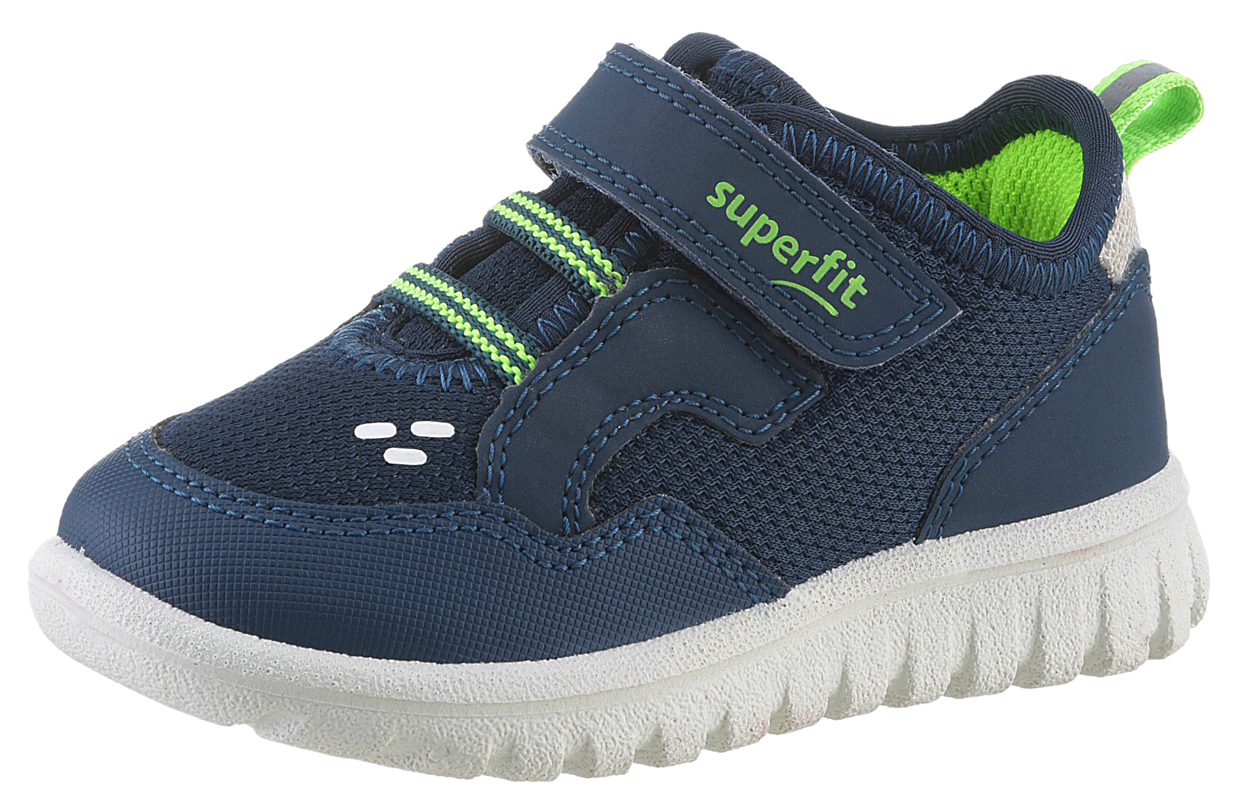 Bild von Superfit Klettschuh »SPORT7 MINI WMS: mittel«, Sneaker zum Schlupfen, Unifarben, Größenschablone zum Download
