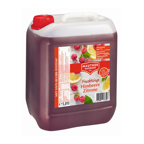 Bild von Mautner Sirup 5l, Himbeer/Zitrone