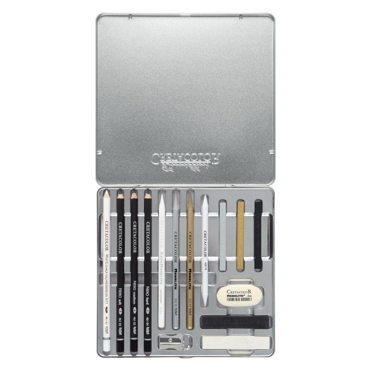 Bild von Brevillier's CRETACOLOR The Diamond Box Pastellkreide Mehrfarbig
