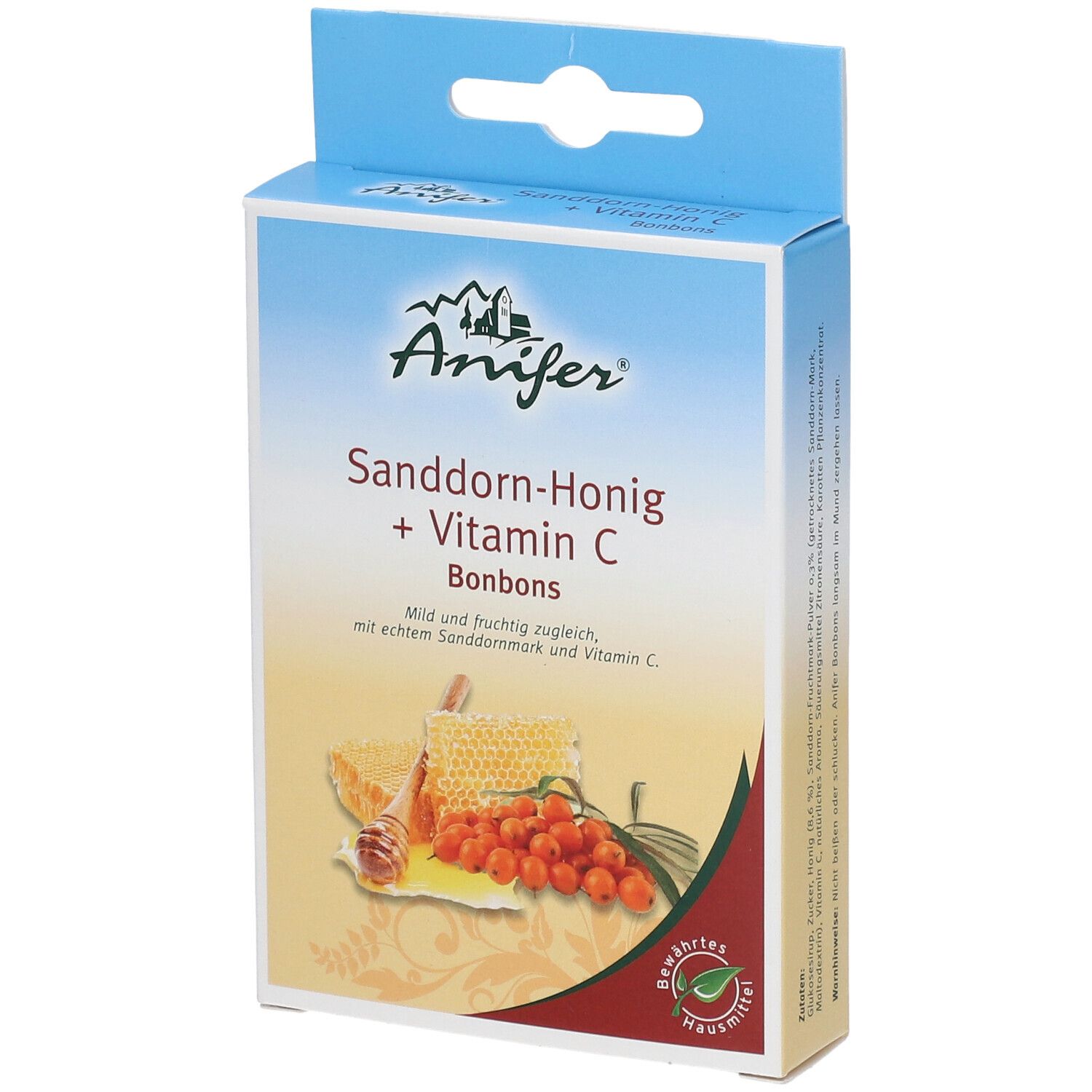 Bild von Anifer® Sanddorn-Honig + Vitamin C Bonbons