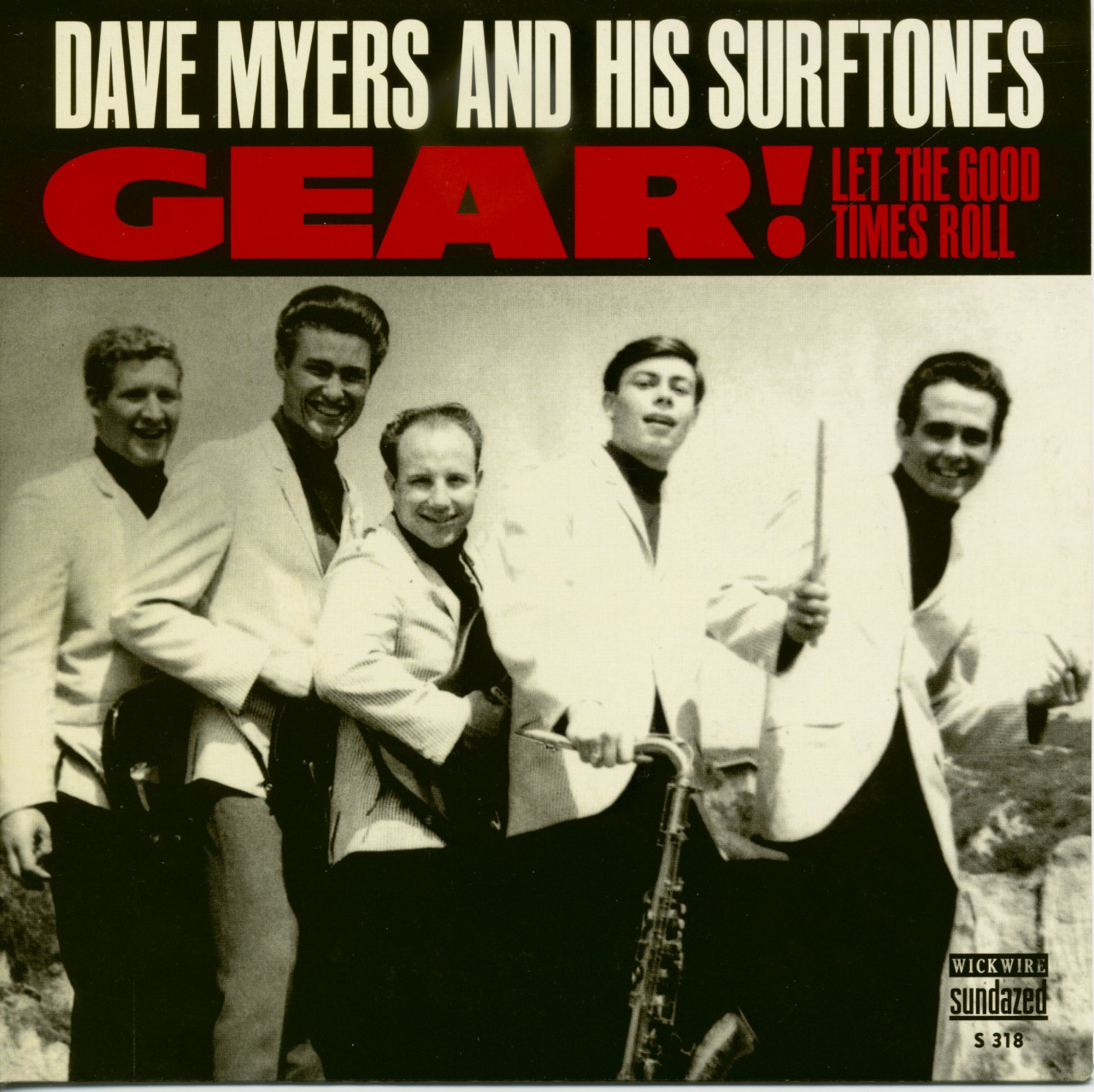 Bild von Dave Myers & The Surftones - Dave Myers And His Surftones - Gear! - Let The Good Times Roll (7inch, 45rpm, PS, Ltd.)