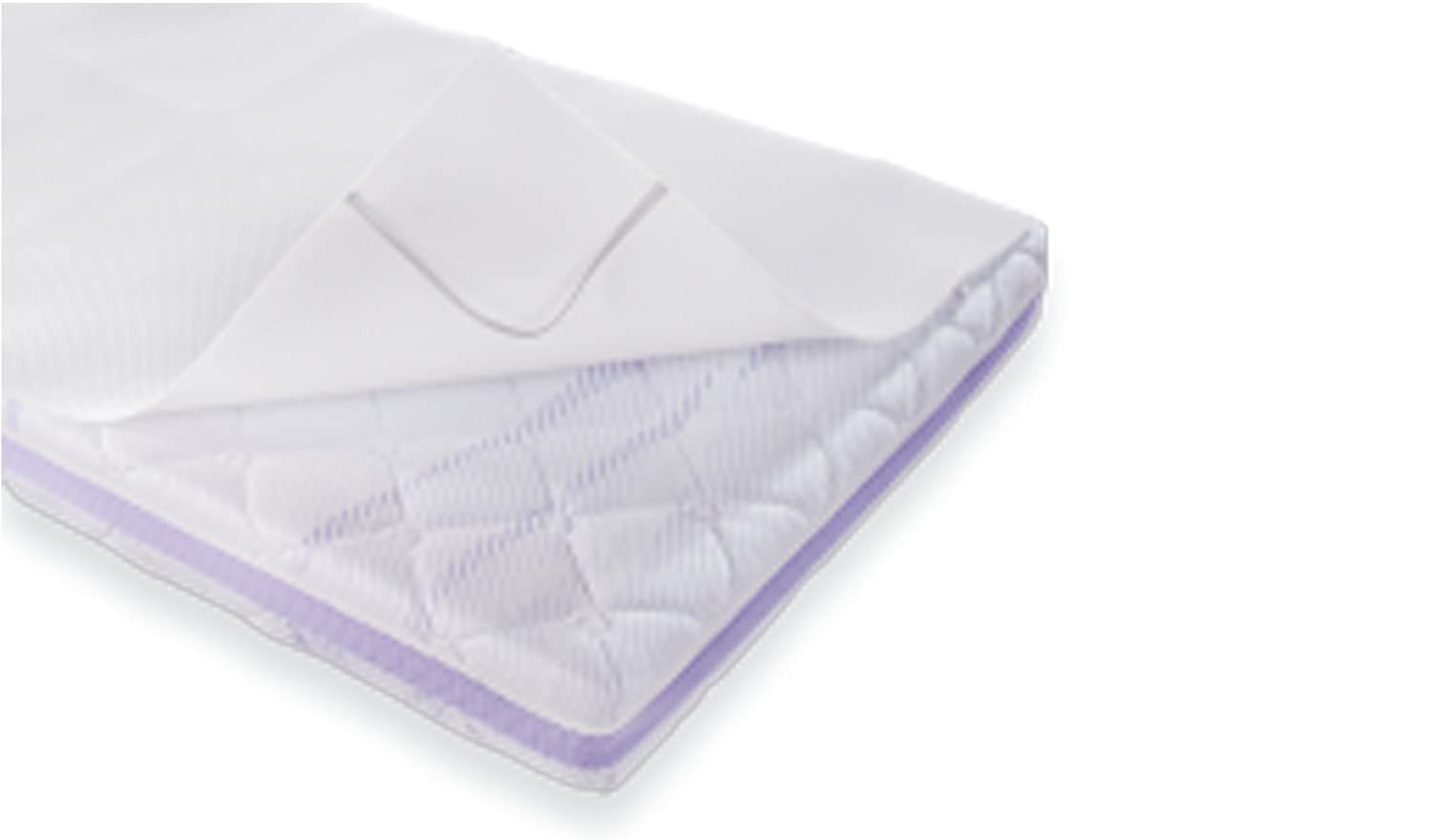 Bild von Träumeland T090513 Matrateznauflage Air für Gitterbettmatratze 70 x 140 cm, weiß
