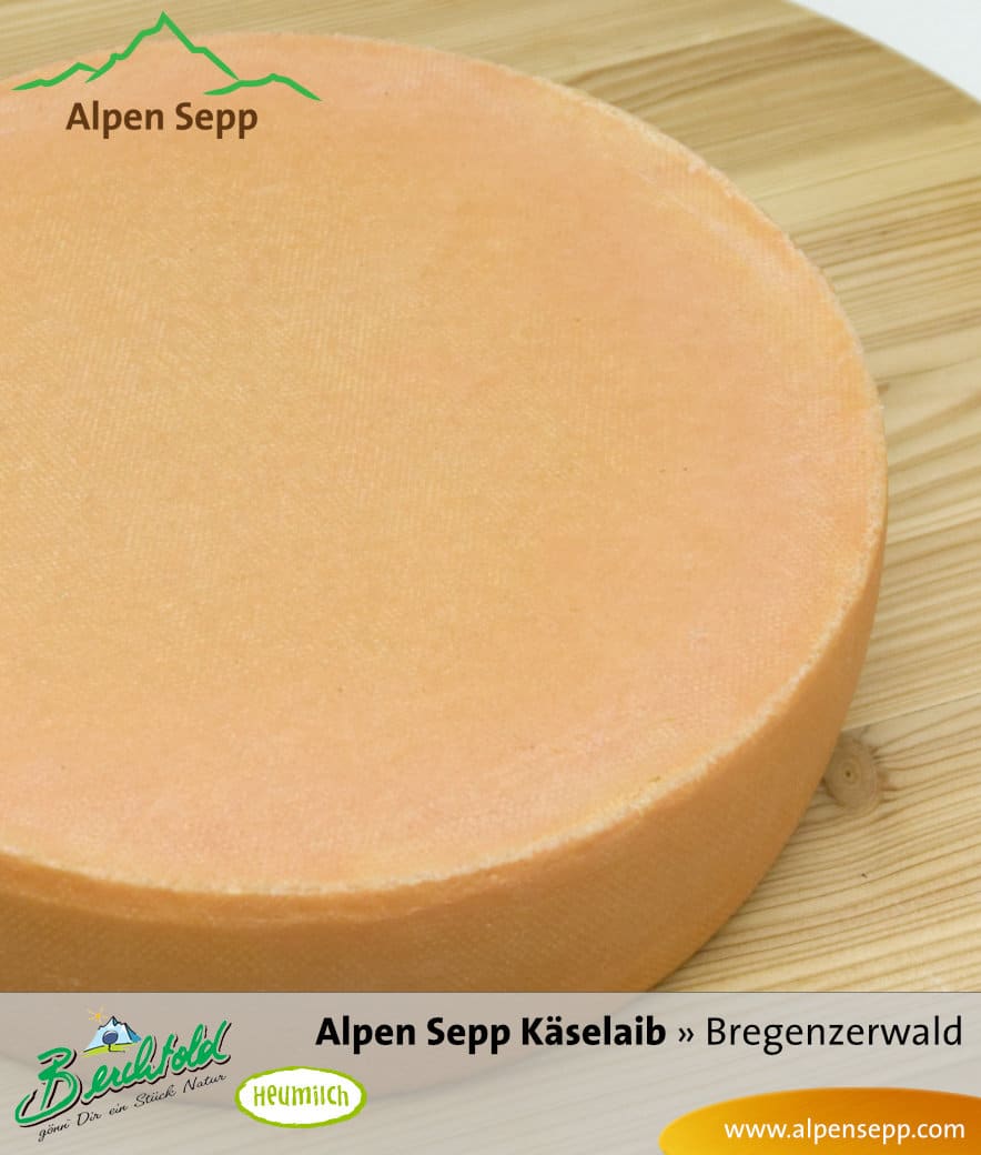 Bild von ALPENKÄSE Sonderedition » ALPENSEPP « | Laktosefreier DELUXE Heumilch Käse direkt aus dem Käsekeller | 100% mild-pikante Genuss Garantie 200 g
