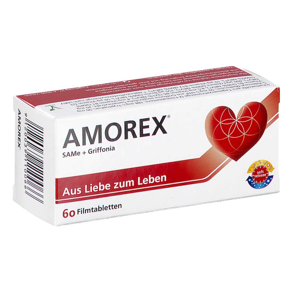 Bild von Amorex 5-htp und SAMe Filmtabletten 60 St