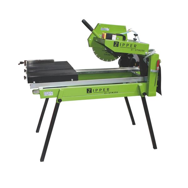 Bild von ZIPPER Steintrennmaschine »ZI-STM350«, 2000 W, Ø-Sägeblatt: 350 mm - gruen